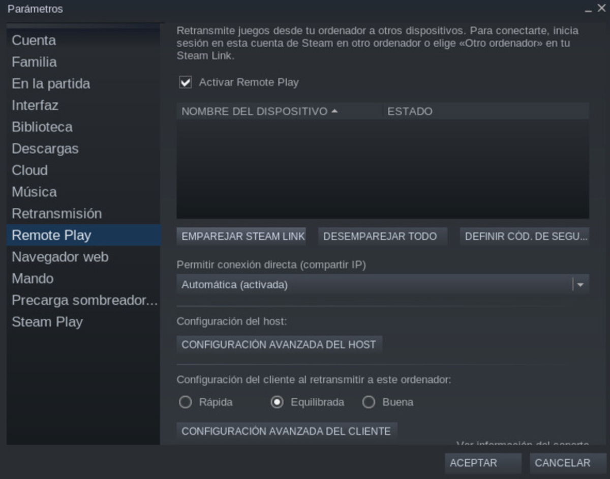 Remote Play - Steam