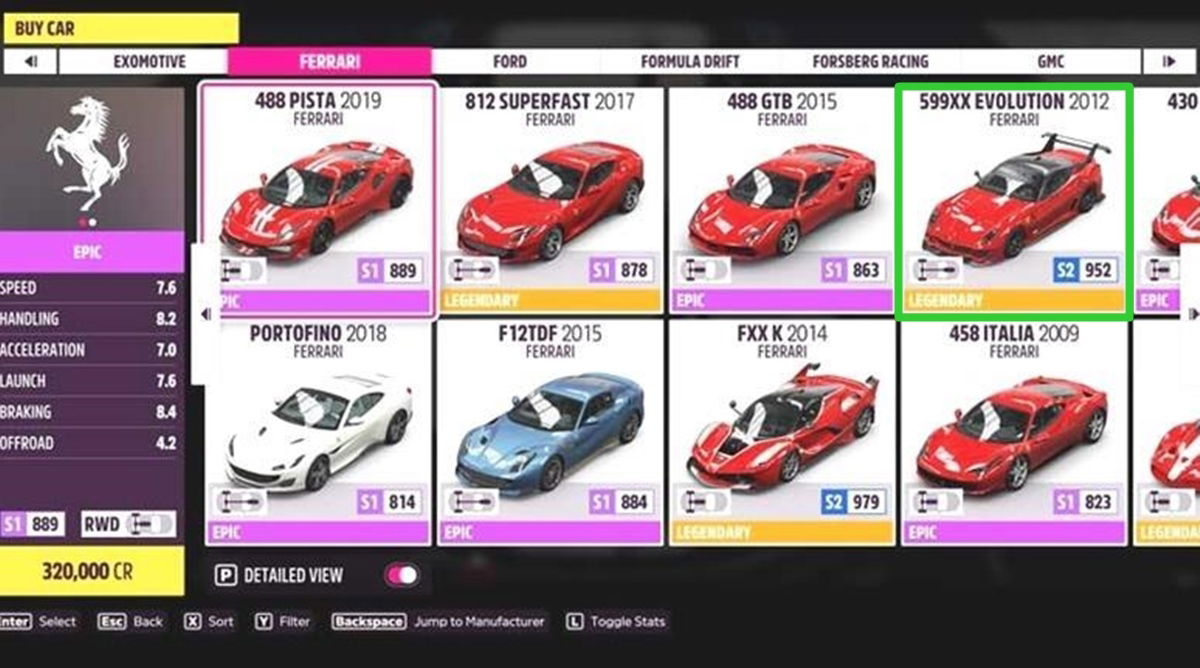 Cuántos GB ocupa Forza Horizon 1?