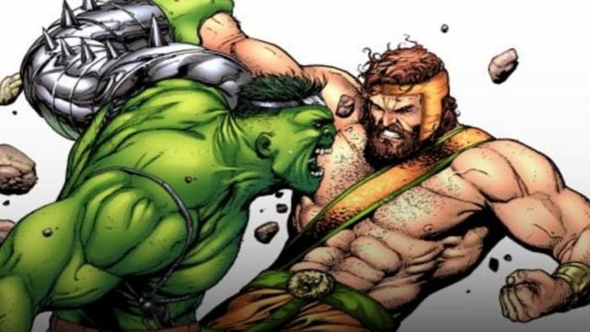 Hércules contra Hulk. Dos de los más poderosos mata-dioses de Marvel Comics
