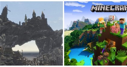 Un jugador de Minecraft recrea de manera impresionante la ciudad Soledad de Skyrim