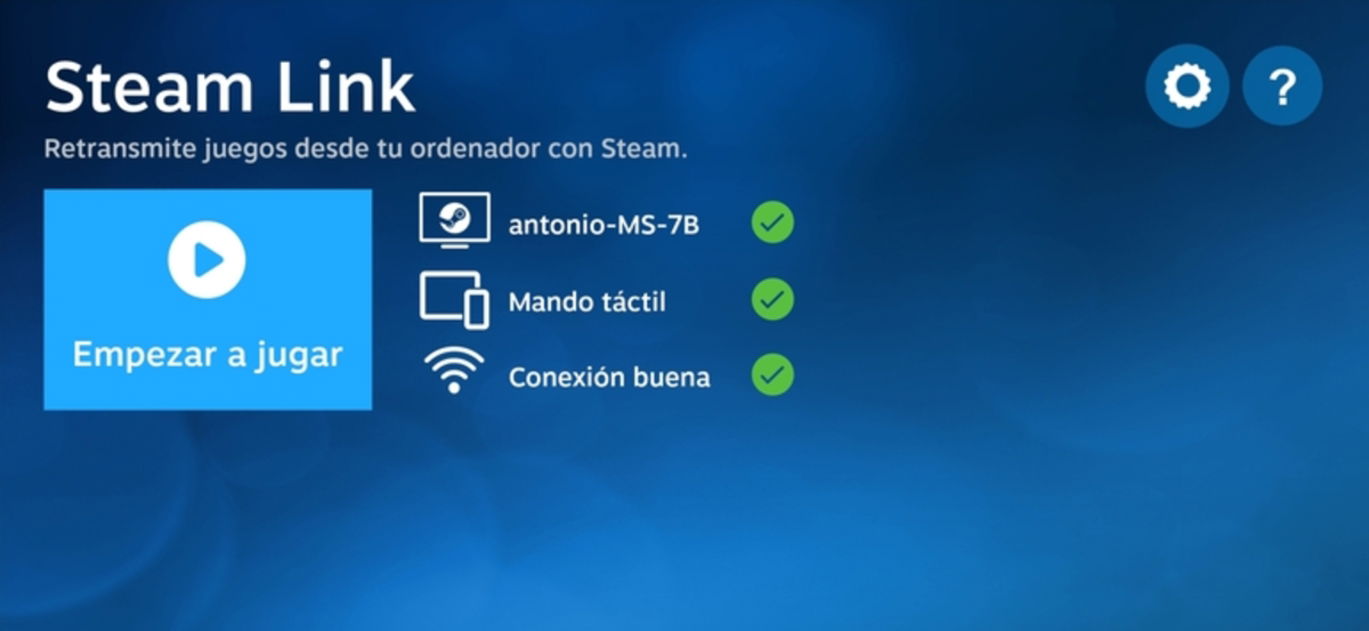 Steam Link - Retransmisión de juego