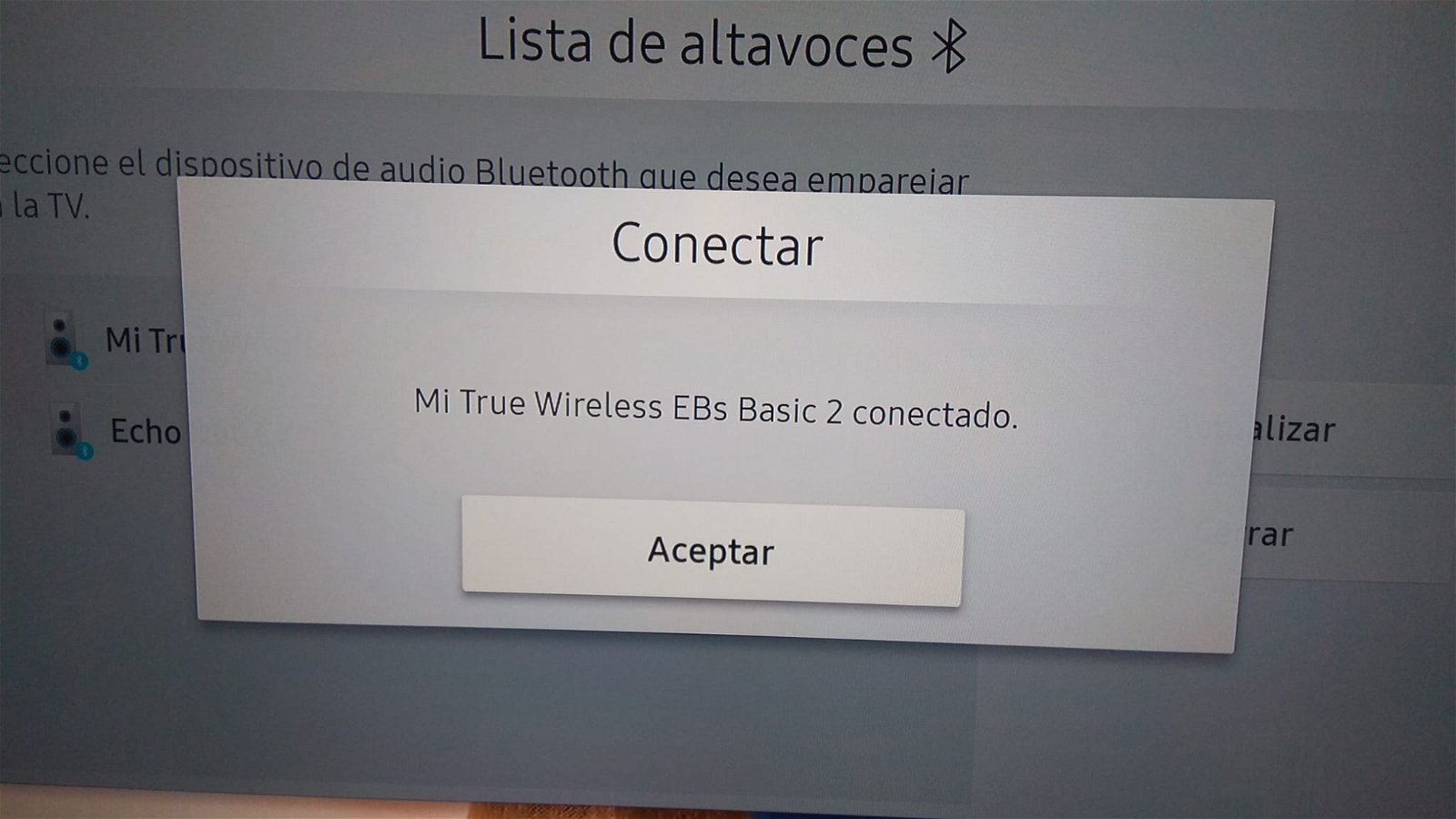 Conectar auriculares Bluetooth a la tele