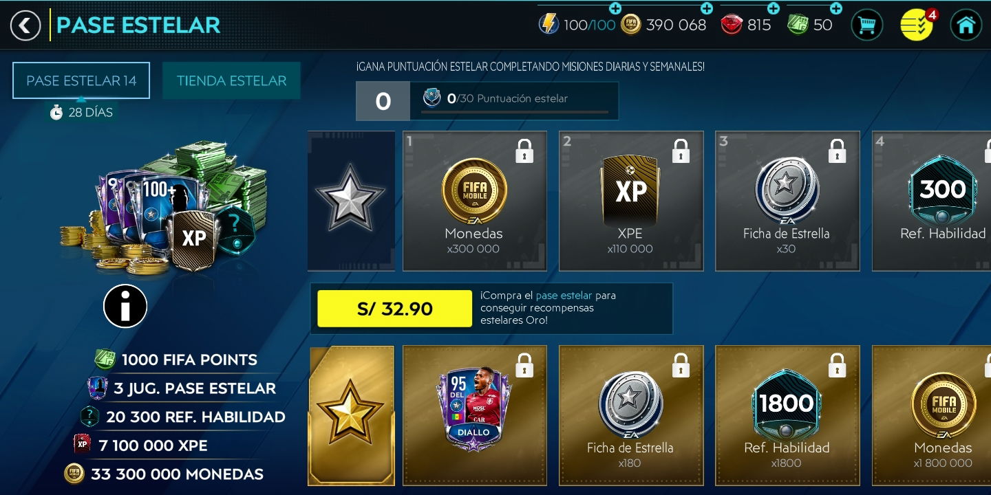 fifa mobile experiencia