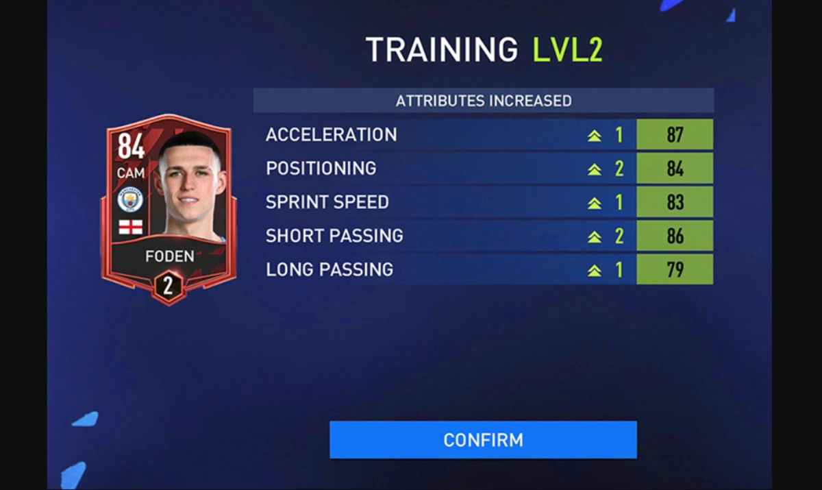 entrenar jugador fifa mobile
