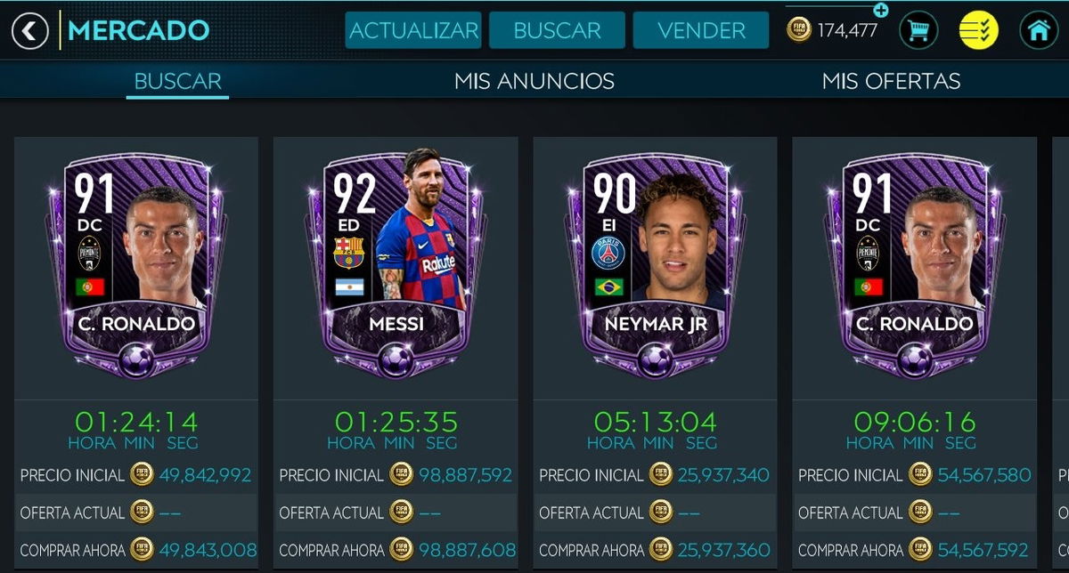 Cómo saber qué mercado soy en FIFA Mobile