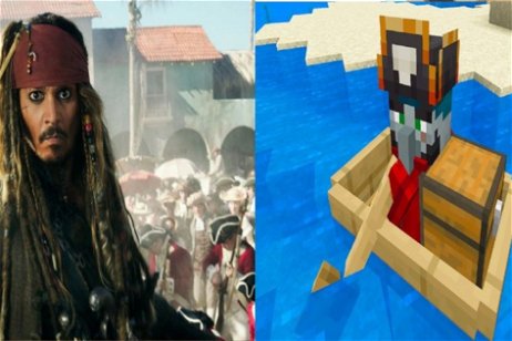 Recrea la Perla Negra de Piratas del Caribe en Minecraft con un resultado increíble