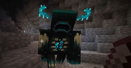 Un jugador de Minecraft muestra a un Warden casi imposible de matar Un jugador de Minecraft muestra a un Warden casi imposible de matar
