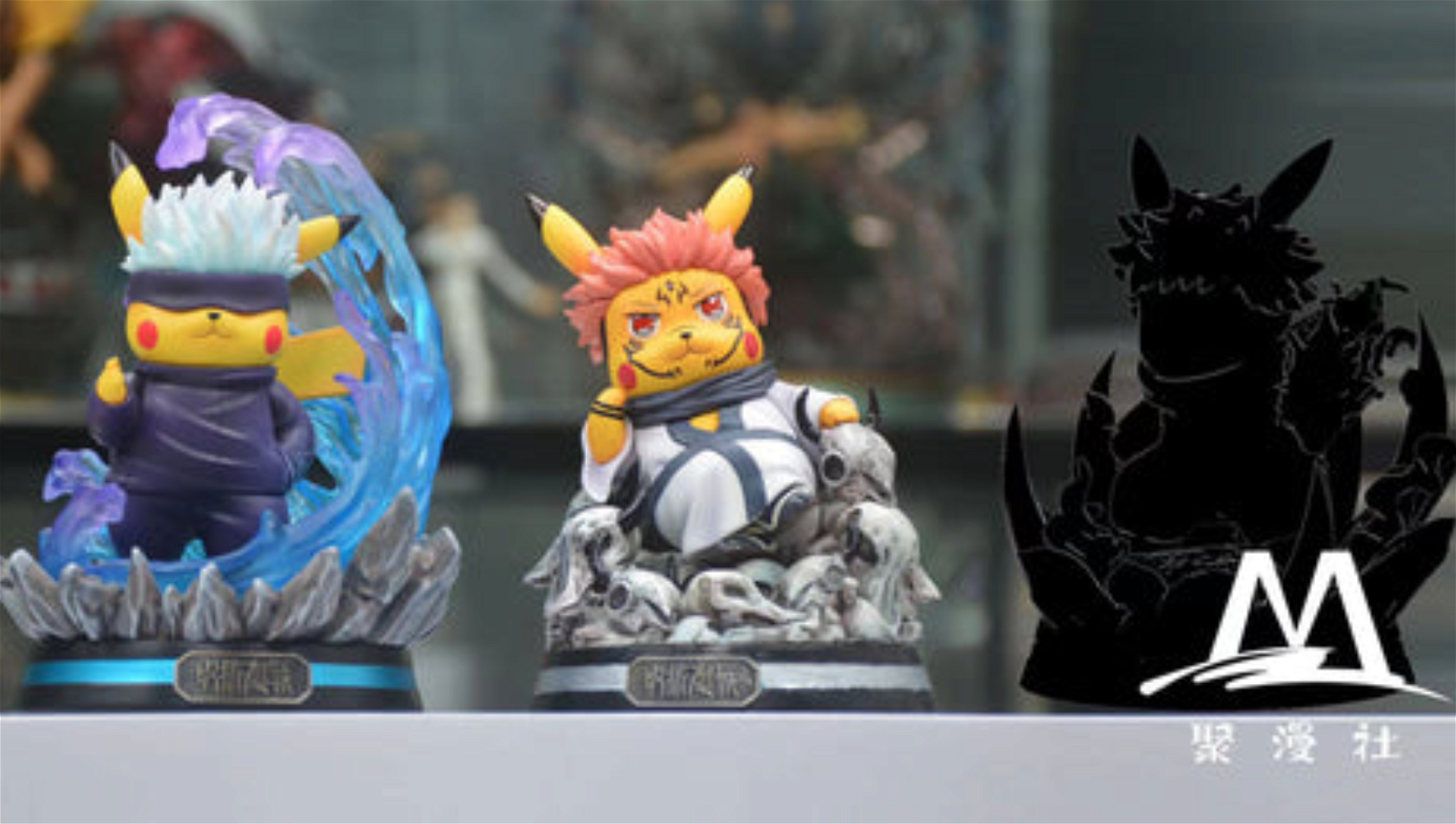 pokemon-pikachu-jujutsu-kaisen-gojo-figura