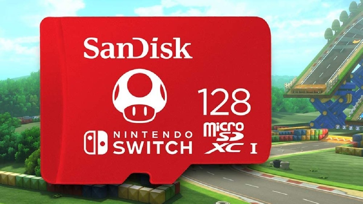 tarjeta microSD SanDisk para Switch