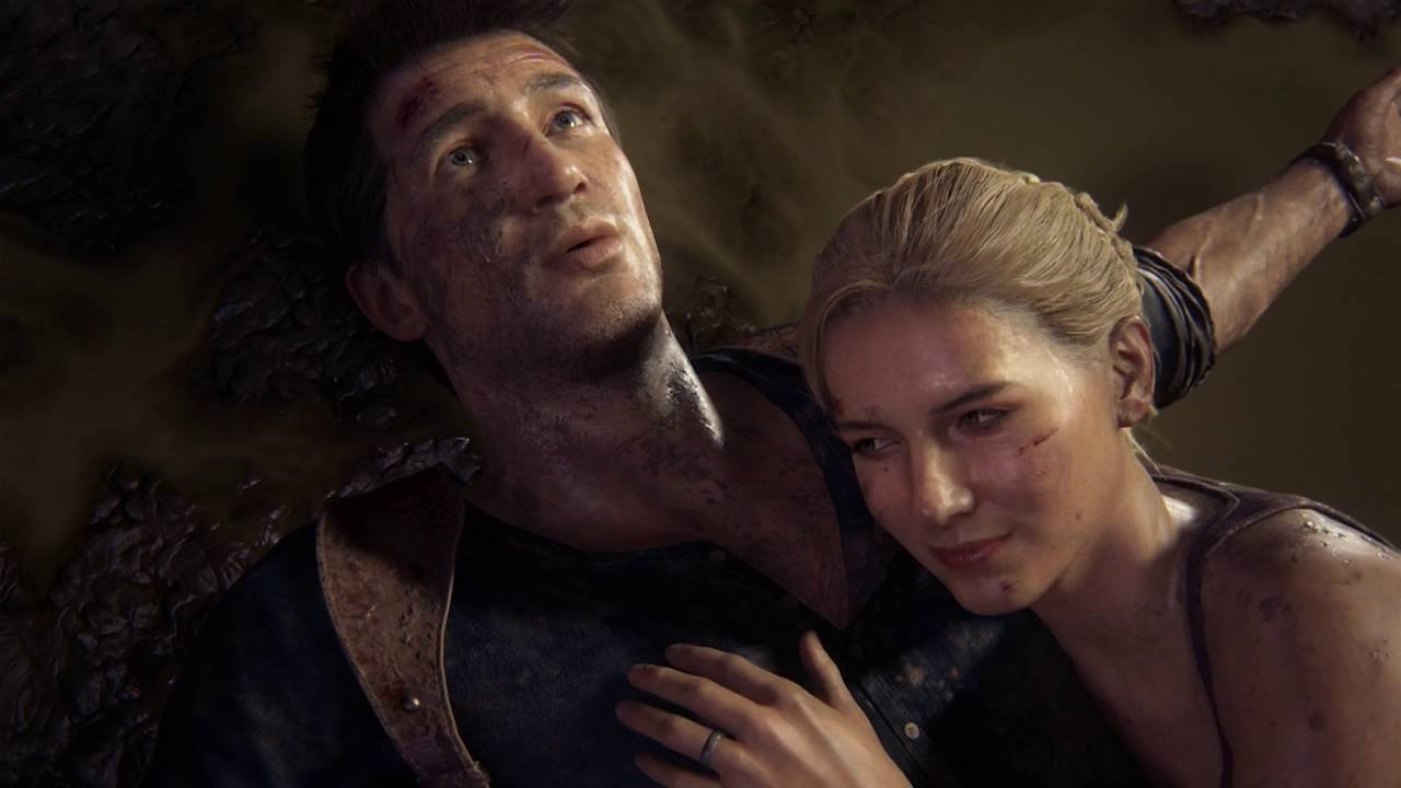 Uncharted 4 Nathan Drake y Elena Fischer
