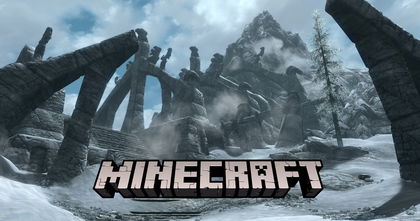 Un jugador de Minecraft recrea una de las localizaciones de Skyrim con gran acierto Un jugador de Minecraft recrea una de las localizaciones de Skyrim con gran acierto