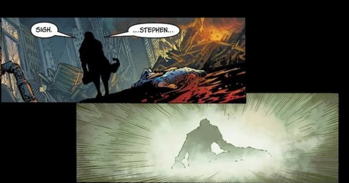 Tras la muerte del hijo de Doctor Strange, se levantó una figura sombría cerca de este, creando uno de los misterios más intrigantes