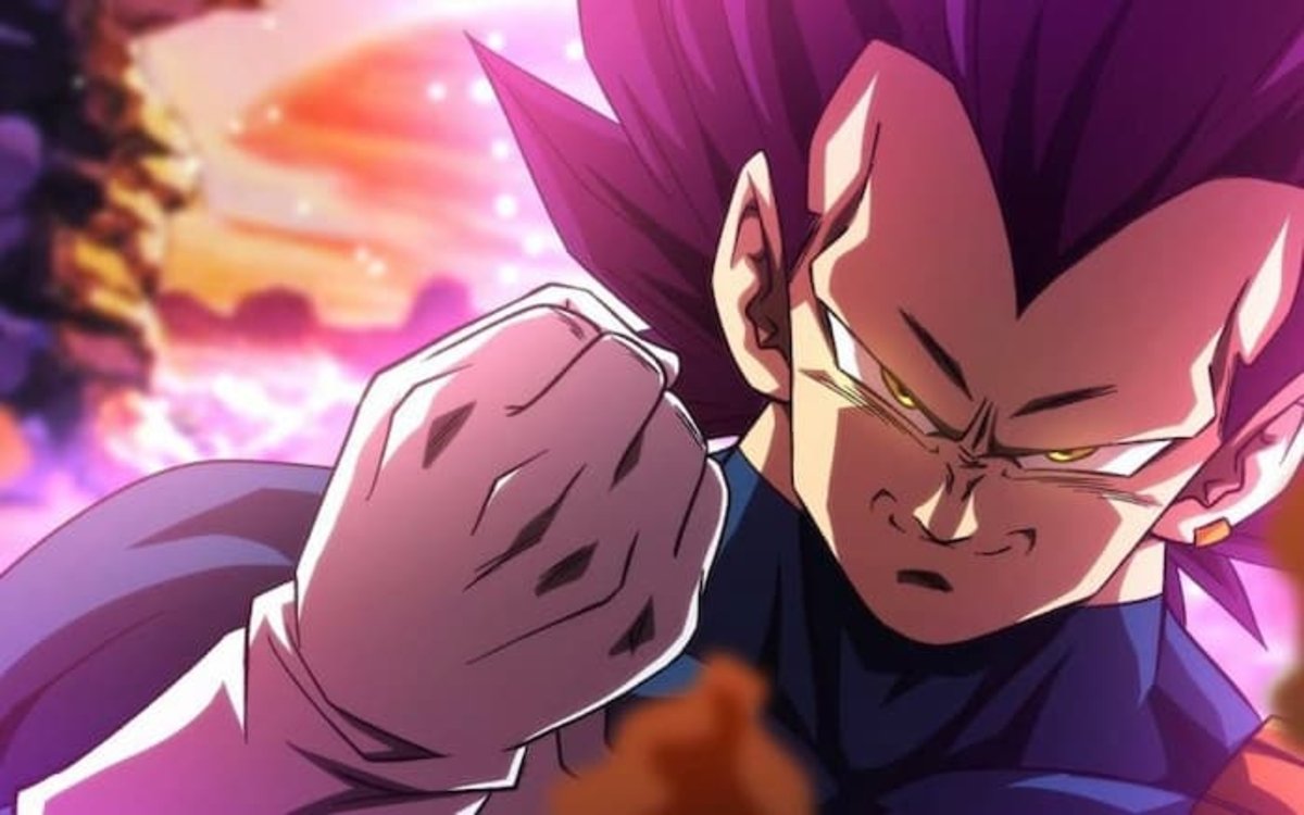 Vegeta has awakened the Ultra Ego, which he learned by training with the God of Destruction.