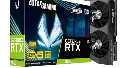 Esta Zotac RTX 3060 puede con cualquier juego y su precio te sorprenderá Esta Zotac RTX 3060 puede con cualquier juego y su precio te sorprenderá