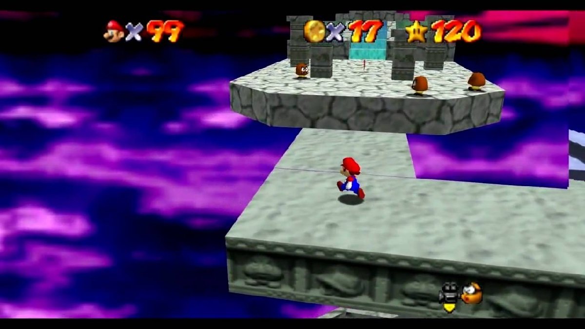 Nivel Bowser in the Sky de Super Mario 64
