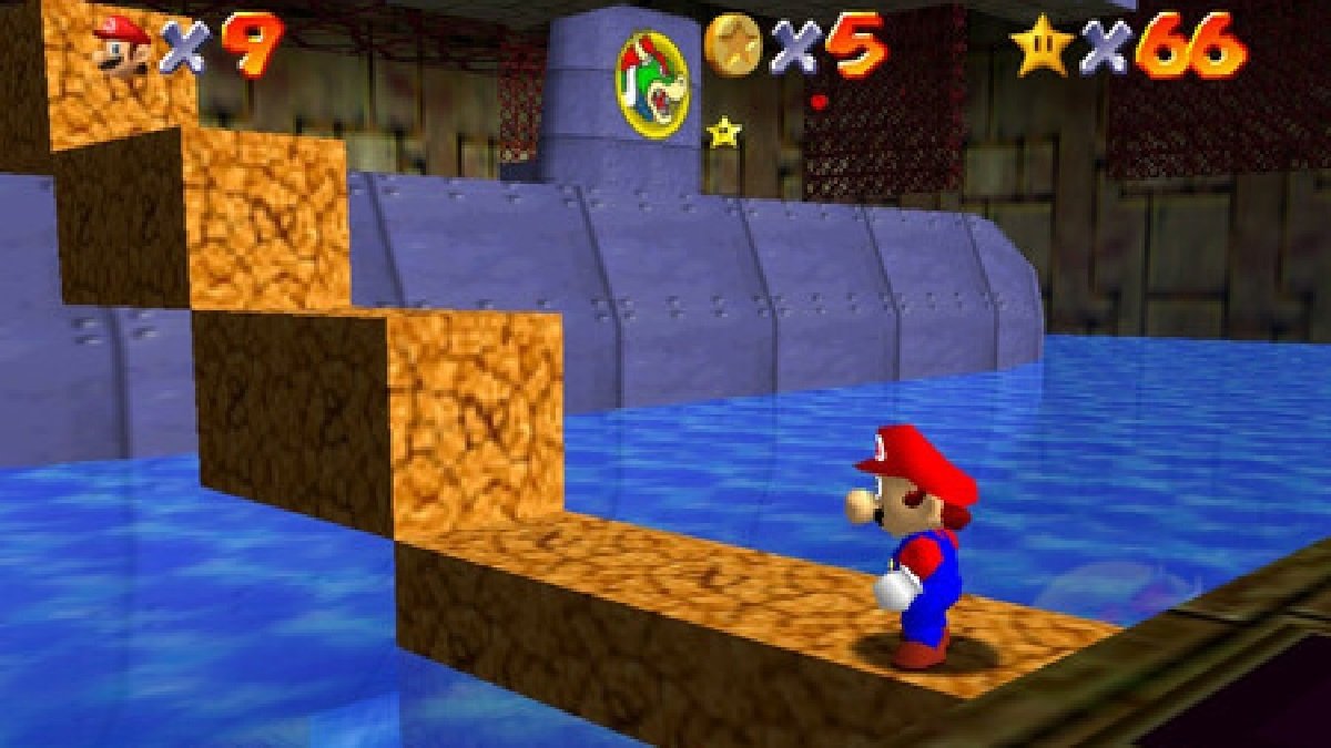 Nivel Dire Dire Docks de Super Mario 64