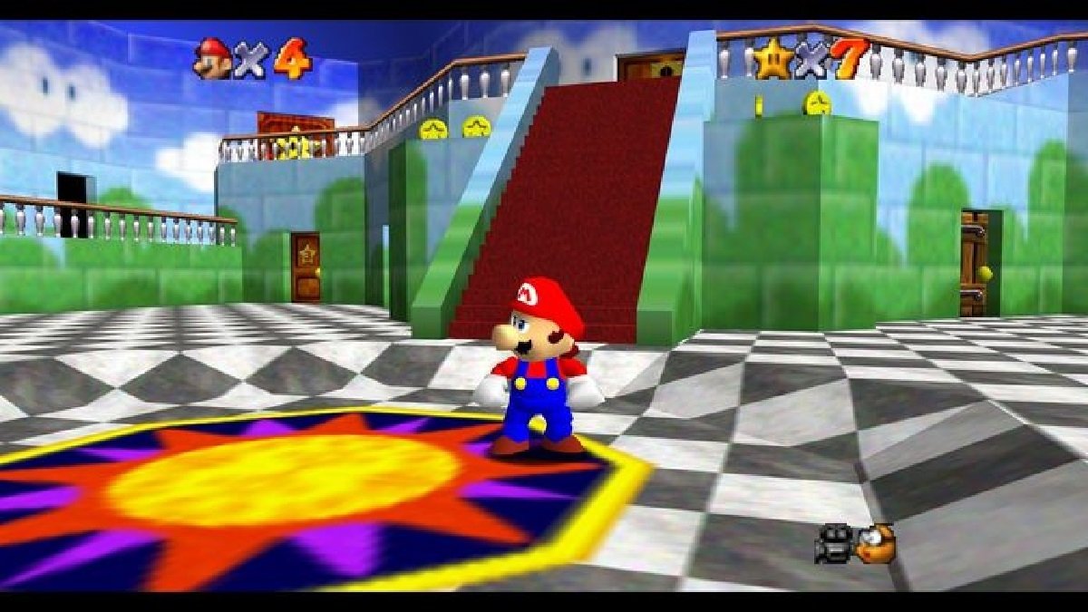 Estrellas secretas en Super Mario 64