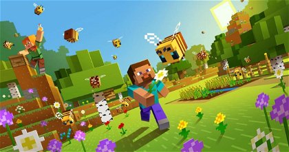 Un jugador de Minecraft utiliza a las abejas como nunca antes lo habías visto