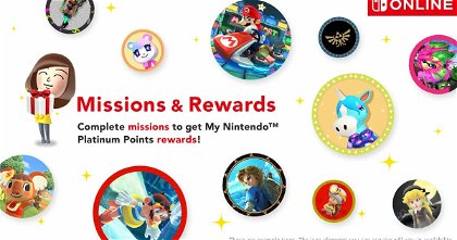Nintendo Switch Online añade misiones y recompensas exclusivas para suscriptores