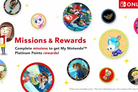 Nintendo Switch Online añade misiones y recompensas exclusivas para suscriptores
