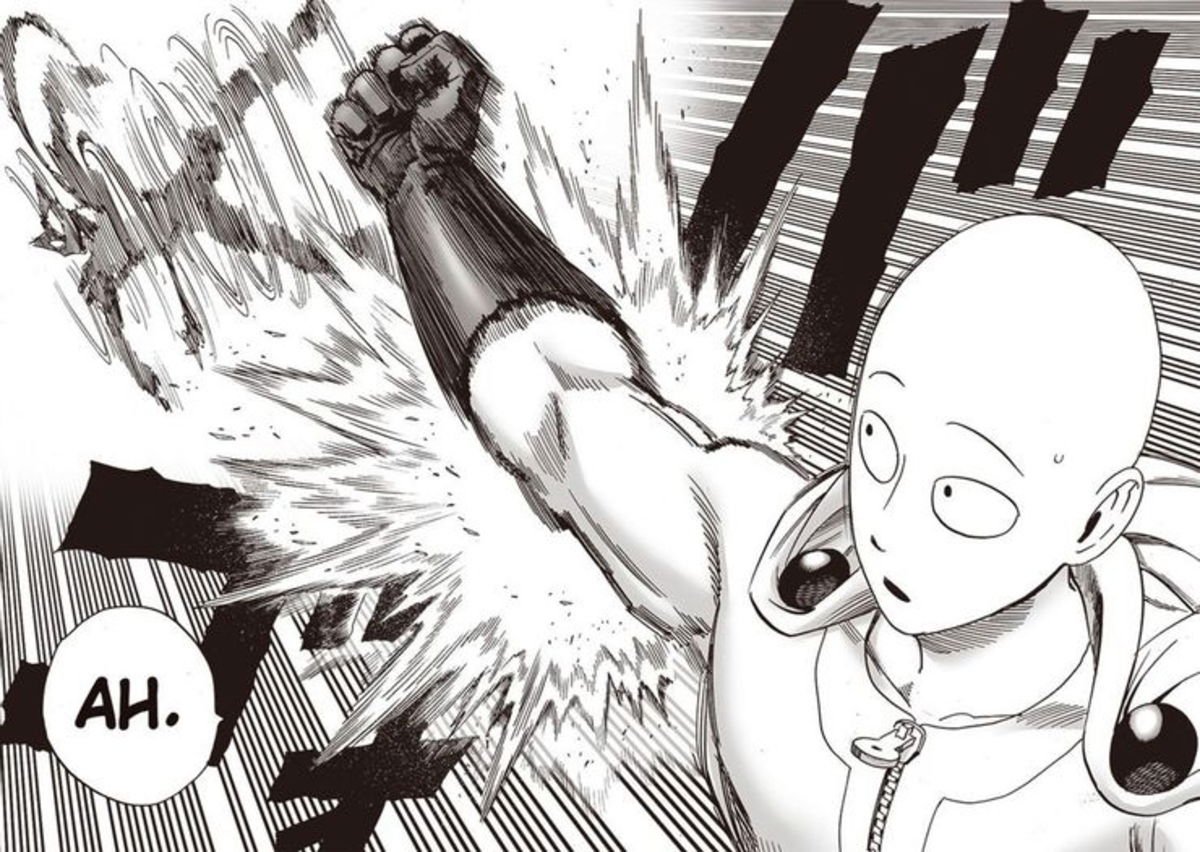 one-punch man saitama fuerza origen