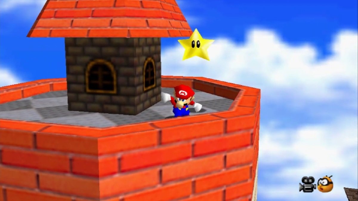 Nivel Whomp's Fortress de Super Mario 64