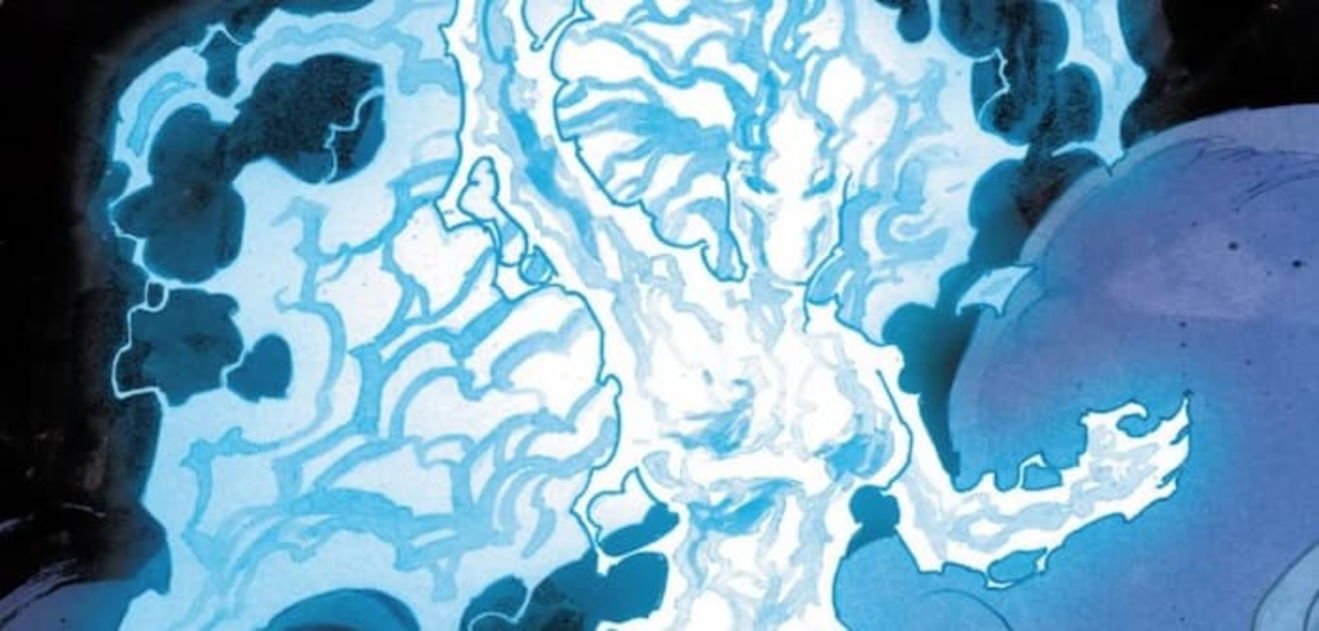 God-Tempest is the cosmic entity sealed within Thor's Mjolnir.