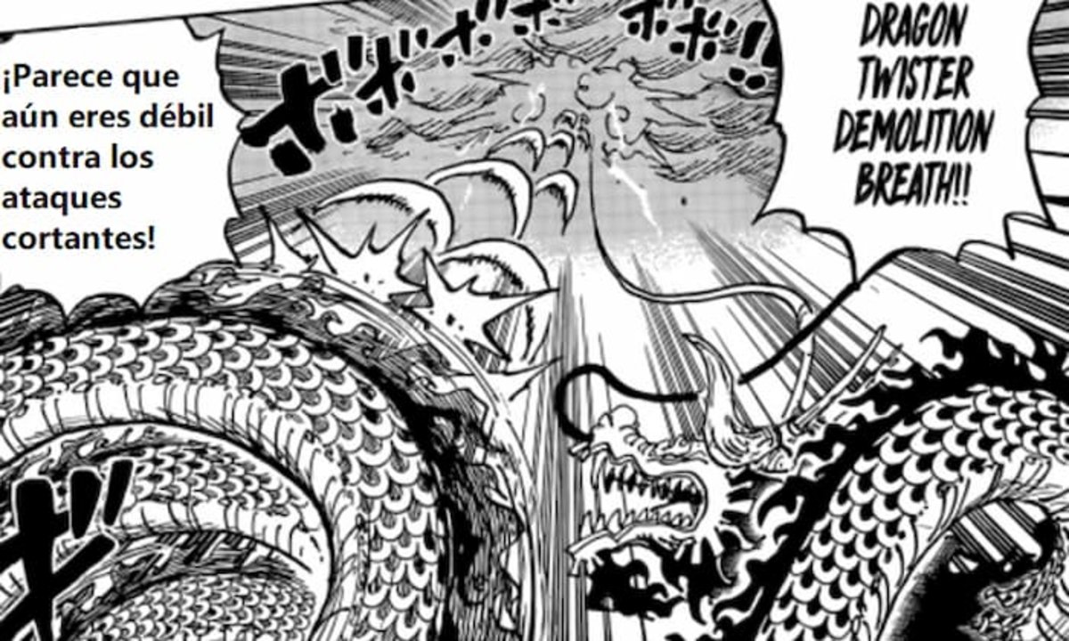 Kaido has discovered the weakness of Gear Fifth and wants to exploit it to defeat Luffy.