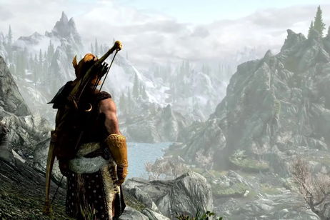 Un jugador comprueba cómo luce Skyrim en un monitor de tubo y el resultado es pura nostalgia Un jugador comprueba cómo luce Skyrim en un monitor de tubo y el resultado es pura nostalgia