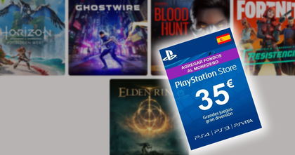 Consigue 35 euros para gastar en PlayStation Store por mucho menos Consigue 35 euros para gastar en PlayStation Store por mucho menos