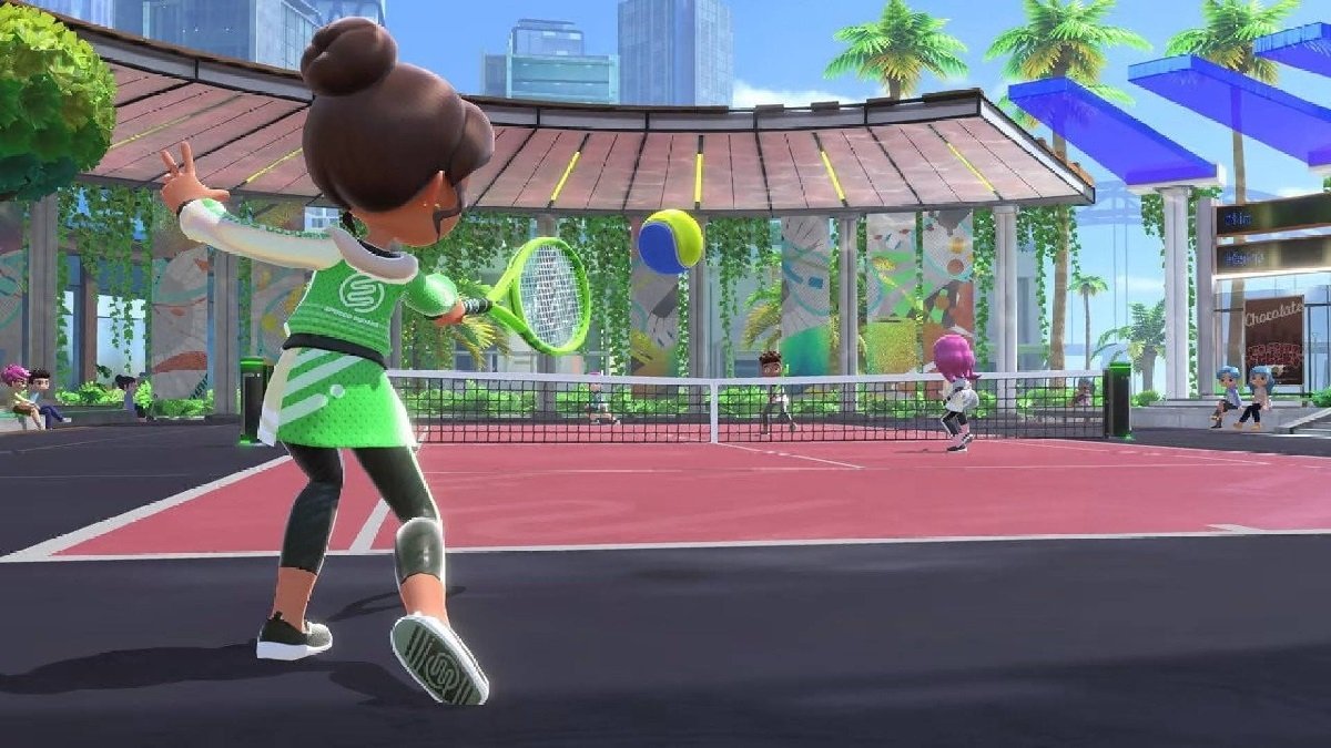 Tenis en Nintendo Switch Sports