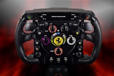 Vive la F1 con este volante de Ferrari rebajado más de 40 euros