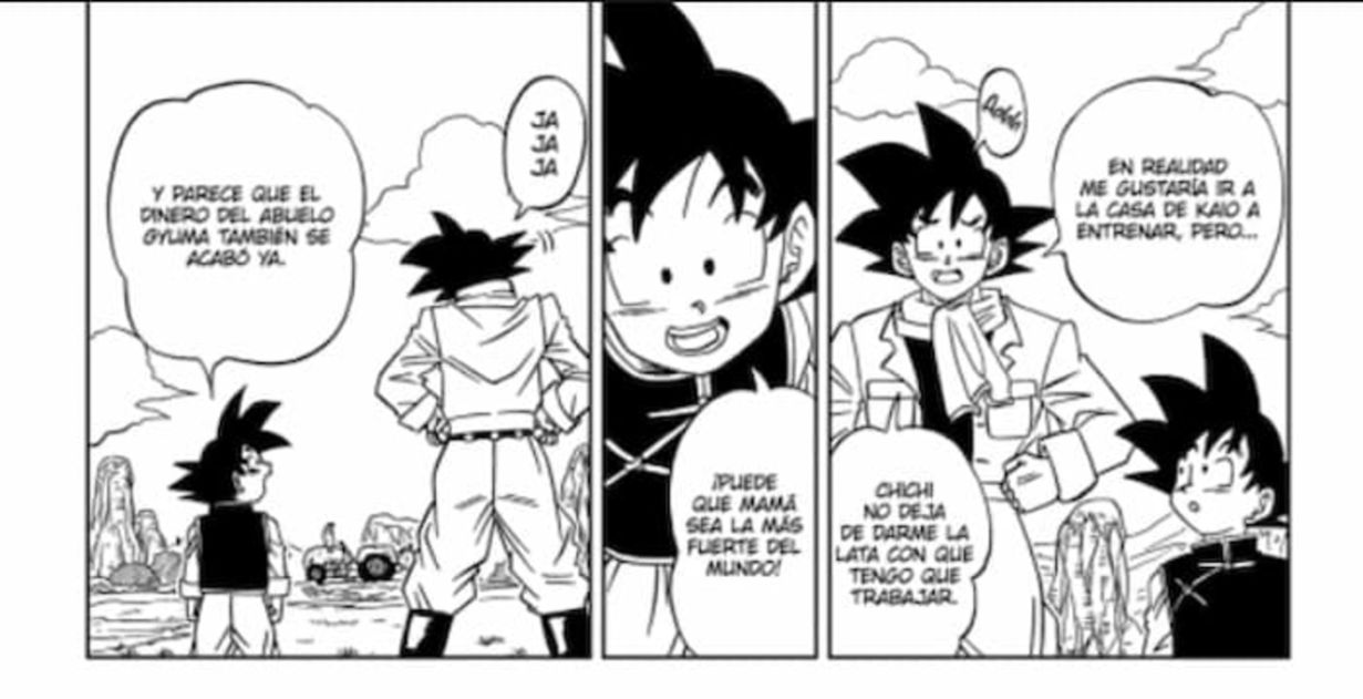 Goten confirma que es posible que Chi-Chi sea la mujer más fuerte del universo