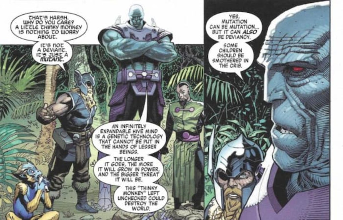 The Eternals have hunted mutants for millennia due to a phenomenon they call excessive diversion.