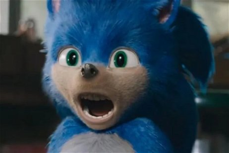 El primer diseño de Sonic en la película tiene un genial cameo en la cinta de Chip y Chop