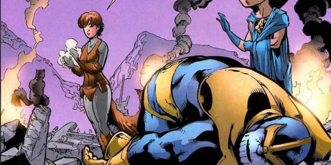 Thanos y otros Seres Cósmicos fueron derrotados por Chica Ardilla