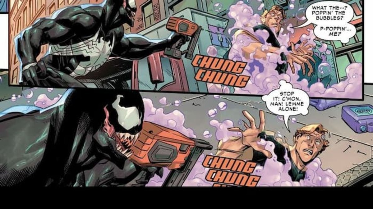 Venom ha vencido a Hydro-Man de la forma más humillante posible