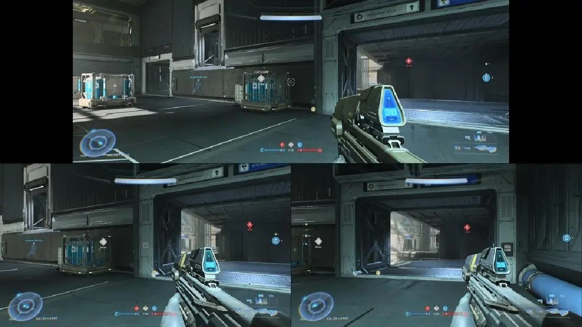 Halo Infinite pantalla dividida