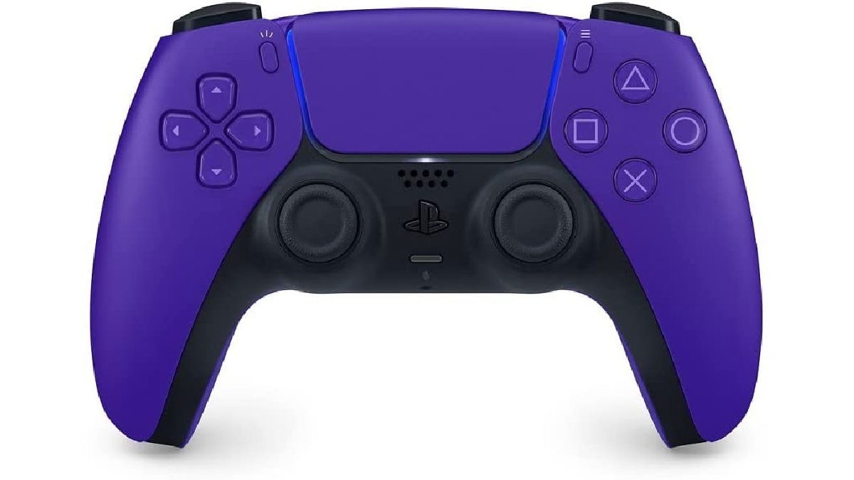 Mando DualSense púrpura