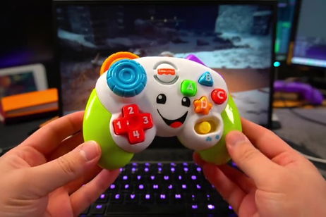 Convierten el mando de juguete de Fisher-Price en un mando para jugar a Elden Ring Convierten el mando de juguete de Fisher-Price en un mando para jugar a Elden Ring
