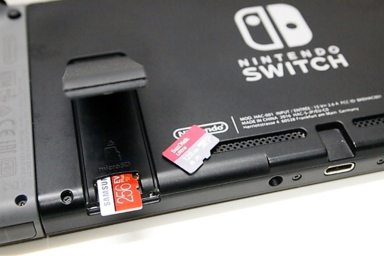 Ranura microSD Nintendo Switch