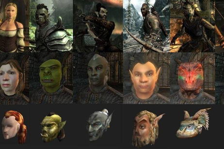 Jugadores de Skyrim consiguen recrear su cara a la perfección en el juego Jugadores de Skyrim consiguen recrear su cara a la perfección en el juego