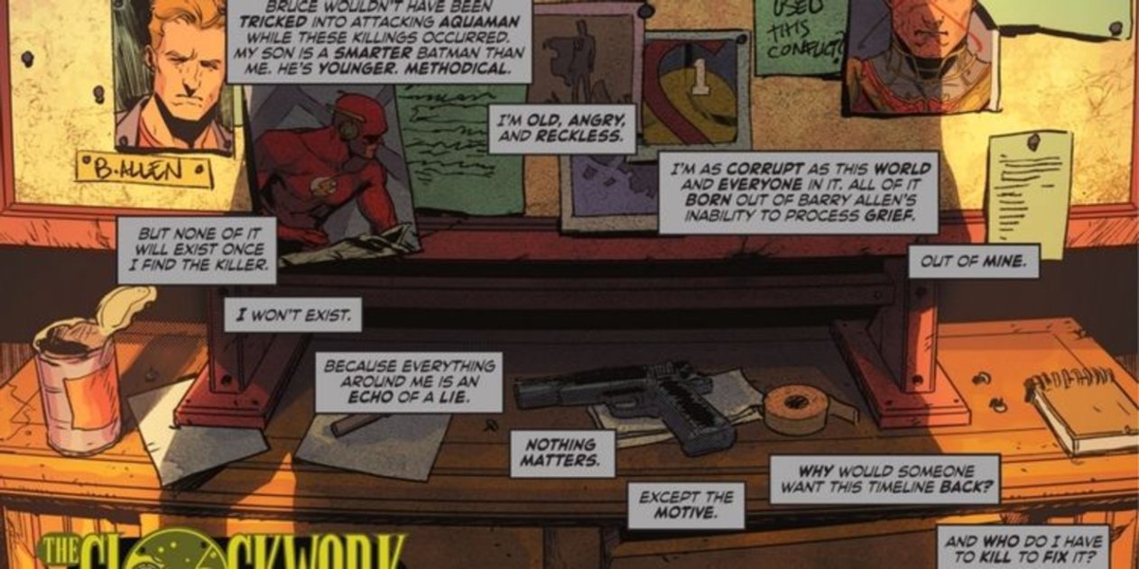 Flashpoint Batman desvela qué personaje es mucho más inteligente que él