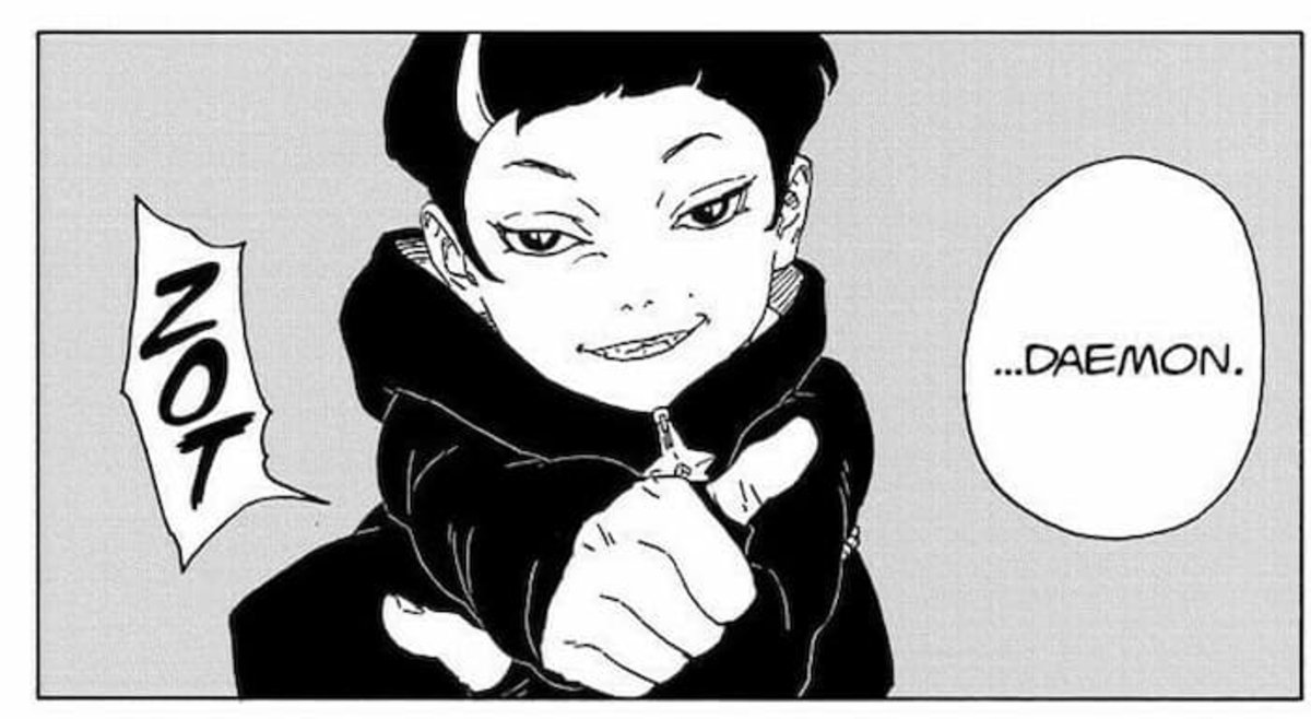Daemon en el manga de Boruto - Next Generations
