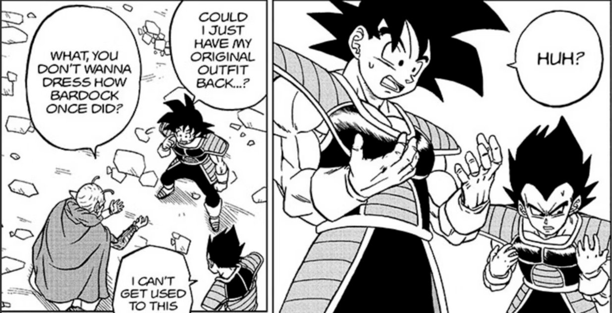 Dragon Ball Super finalmente le da a Goku la armadura clásica de Saiyan
