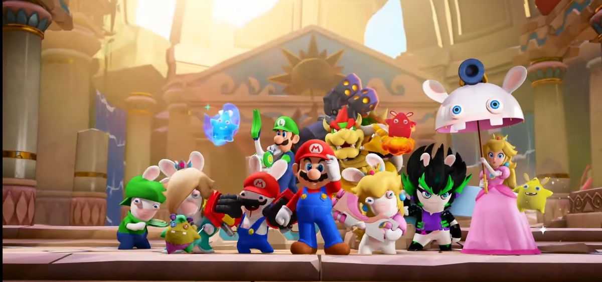 Mario + Rabbids Sparks of Hope revela una multitud de detalles