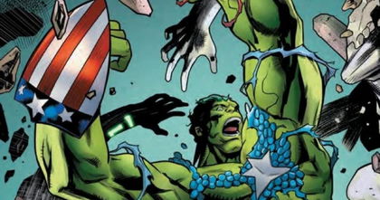 La forma de Capitán América de Hulk rompe todas las reglas del personaje La forma de Capitán América de Hulk rompe todas las reglas del personaje