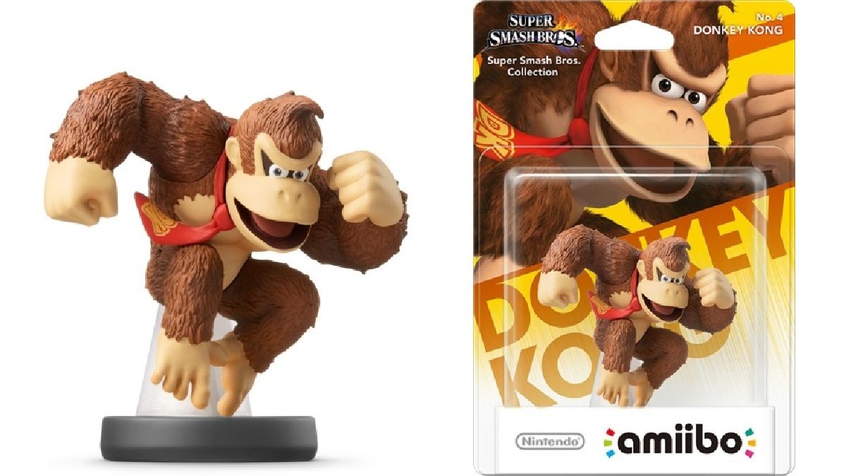 Amiibo de Donkey Kong en Super Smash Bros.