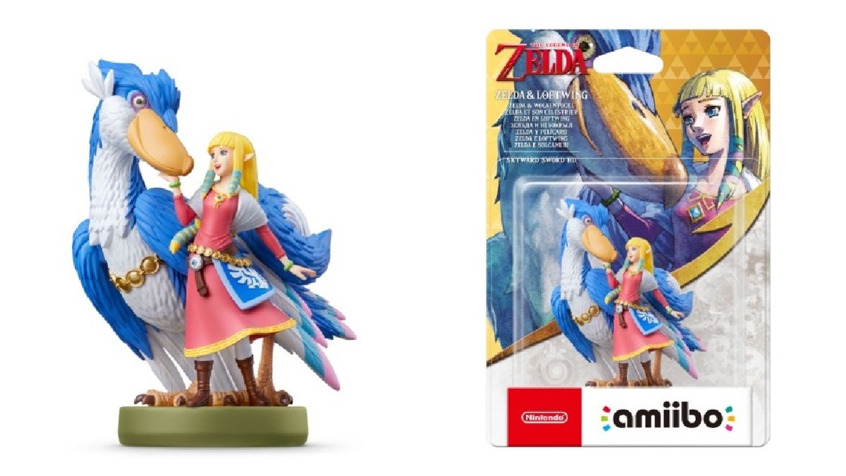 Amiibo de Zelda y Pelicaro