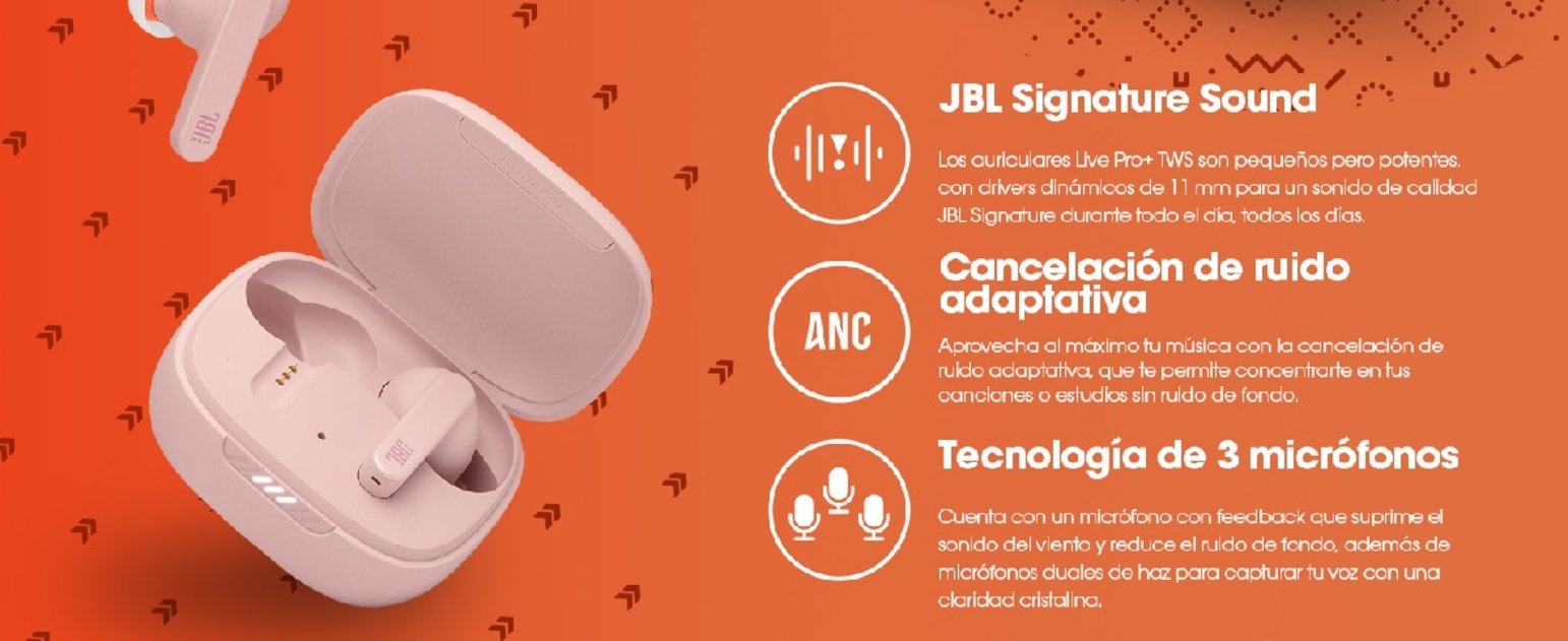 Auriculares JBL Live Pro +
